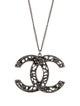 Chanel Floral CC Pendant Necklace