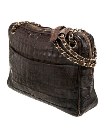 Chanel Crocodile Camera Bag