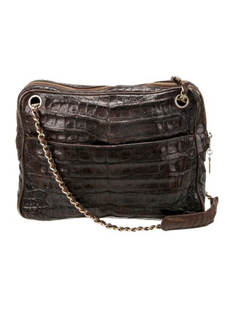 Chanel Crocodile Camera Bag