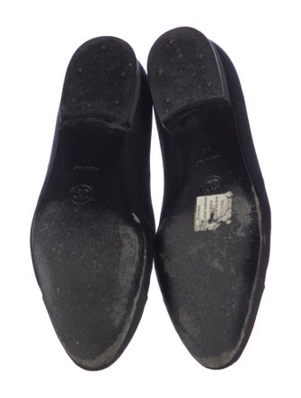Chanel Vintage Satin Flats