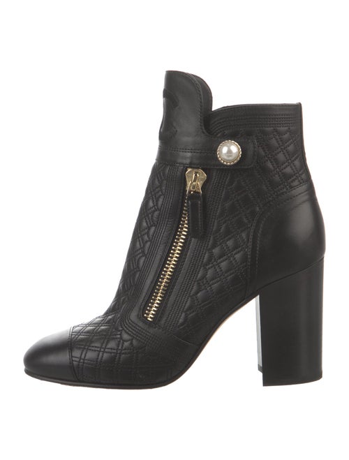 Chanel 2019 Interlocking CC Logo Boots