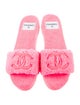 Chanel 2022 Interlocking CC Logo Slides