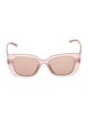 Chanel Interlocking CC Logo Square Sunglasses