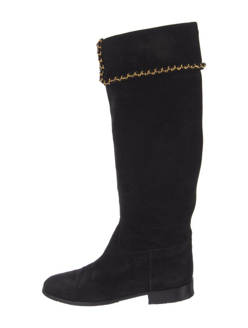 Chanel Vintage 1994 Riding Boots