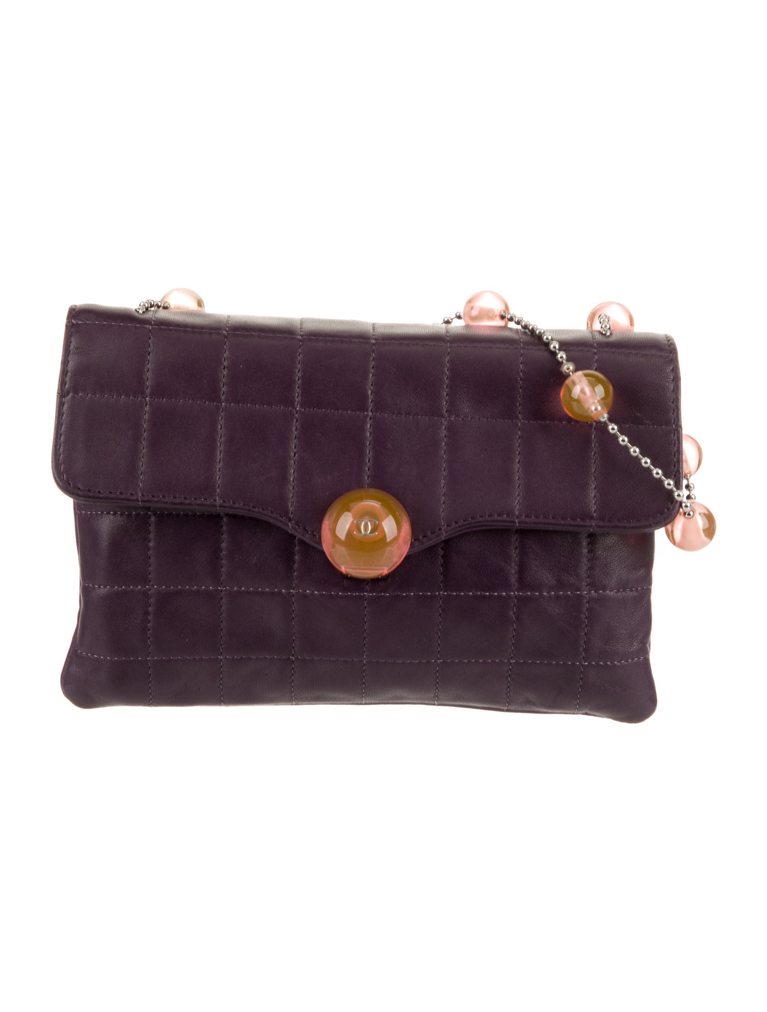 Chanel Square Quilt CC Flap Bag