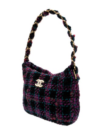 Chanel Tweed CC Hobo