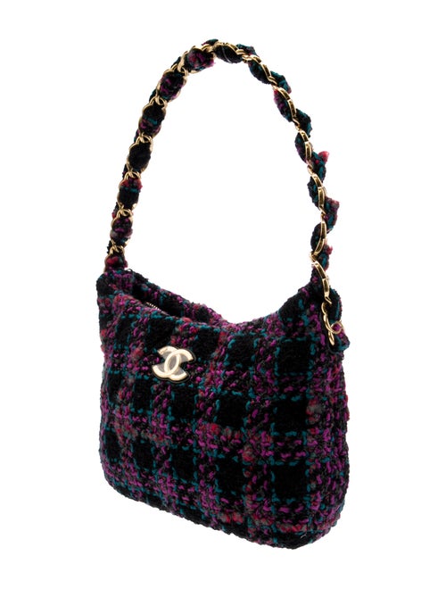 Chanel Tweed CC Hobo