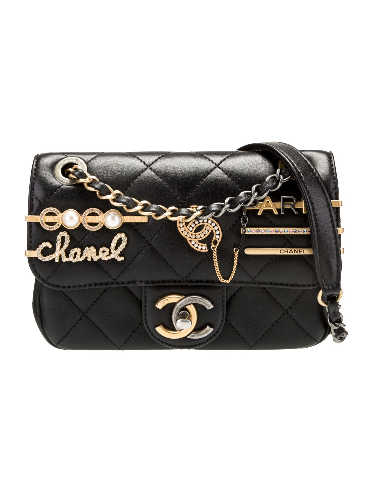Chanel Mini Coco Clips Flap Bag