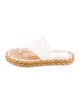 Chanel 2022 Interlocking CC Logo Espadrilles
