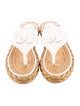 Chanel 2022 Interlocking CC Logo Espadrilles