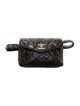 Chanel Quilted Envelope Belt Bag