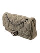 Chanel Tweed On Stitch Medium Flap Bag