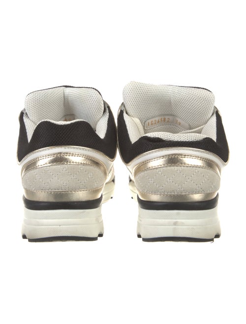 Chanel Interlocking CC Logo Mesh Sneakers