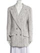 Chanel 2022 Tweed Pattern Peacoat