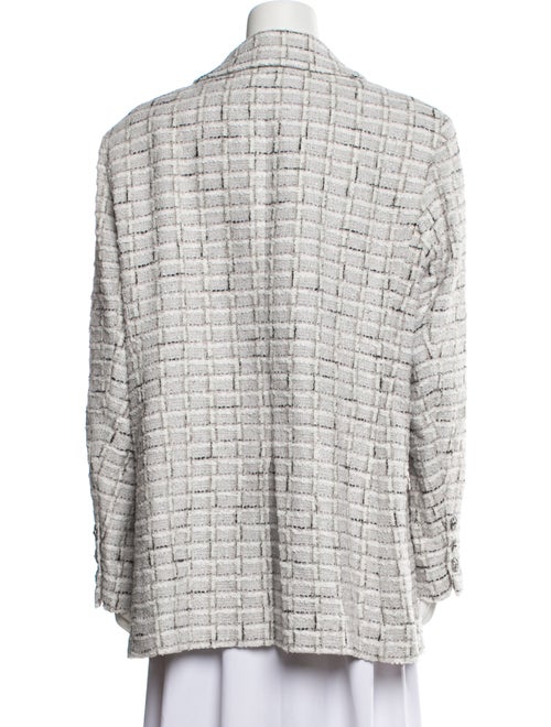 Chanel 2022 Tweed Pattern Peacoat
