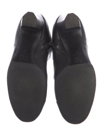 Chanel Interlocking CC Logo Lambskin Boots