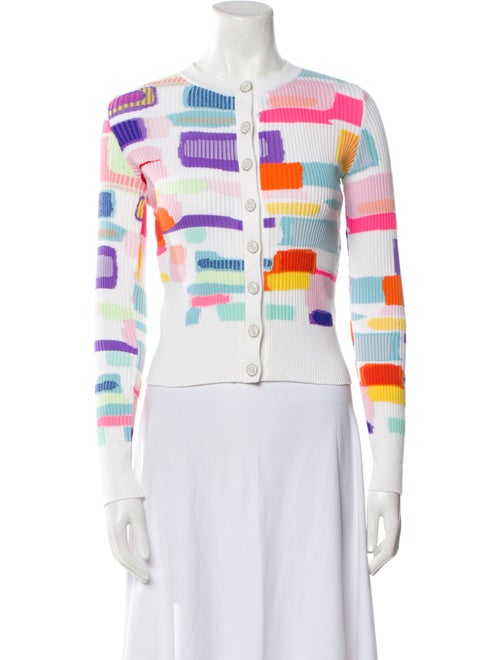 Chanel 2019 Colorblock Pattern Sweater