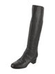 Chanel Interlocking CC Logo Calfskin Riding Boots