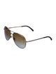 Chanel Interlocking CC Logo Aviator Sunglasses