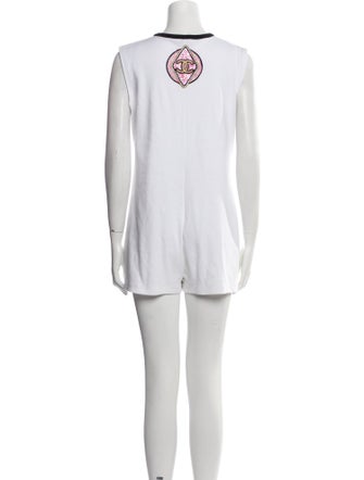 Chanel 2023 Graphic Print Romper