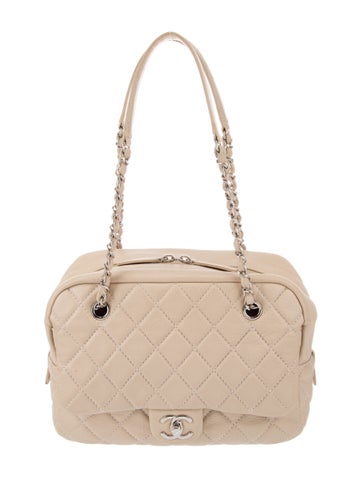 Chanel Shoulder Bags Quilted CC Bowler Bag