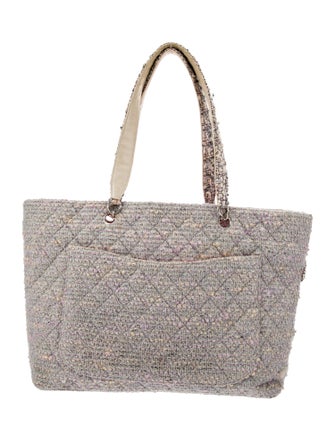 Chanel Tweed Ligne Cambon Tote