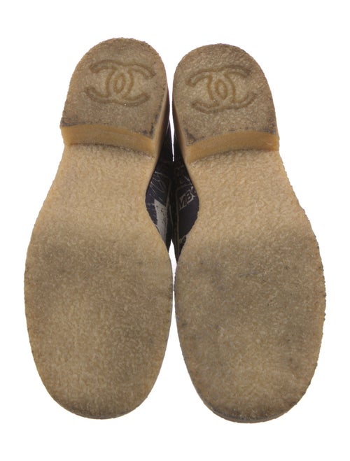 Chanel 2020 Interlocking CC Logo Combat Boots