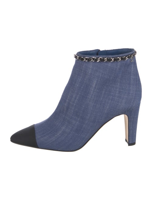 Chanel 2020 Interlocking CC Logo Boots