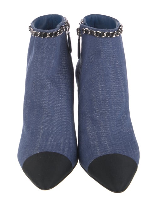 Chanel 2020 Interlocking CC Logo Boots