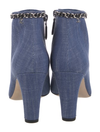 Chanel 2020 Interlocking CC Logo Boots