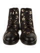 Chanel 2022 Interlocking CC Logo Combat Boots