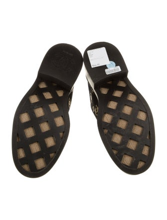 Chanel 2022 Interlocking CC Logo Combat Boots