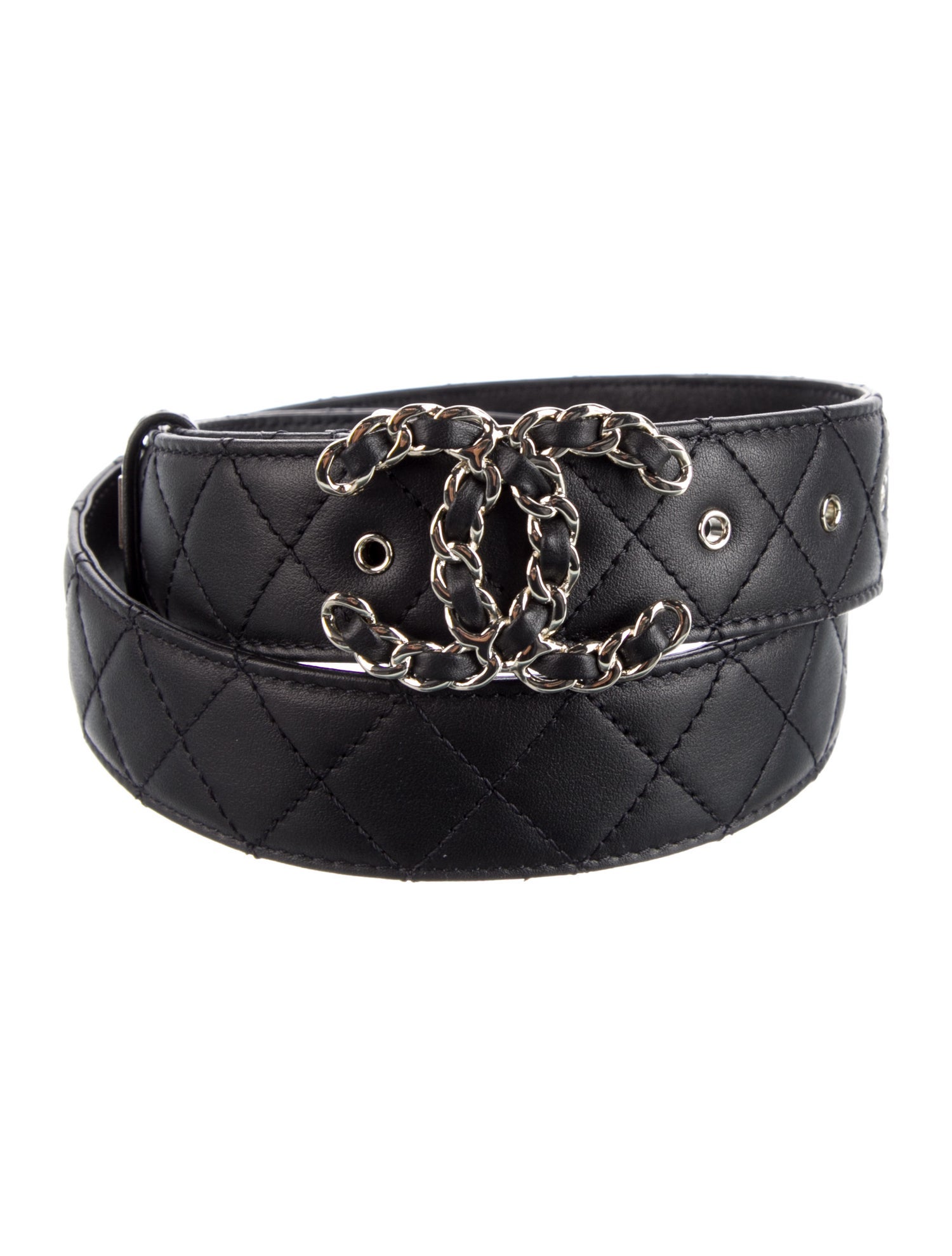 Chanel 2023 Interlocking CC Logo Belt