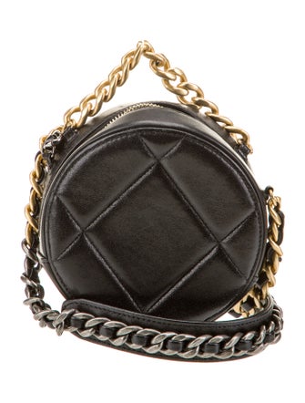 Chanel 19 Round Clutch w/Chain
