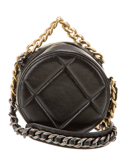 Chanel 19 Round Clutch w/Chain