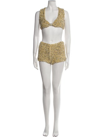 Chanel 2022 Silk Short Set