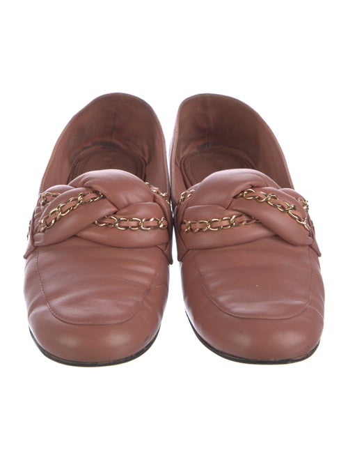 Chanel 2017 Interlocking CC Logo Loafers