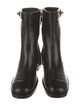 Chanel 2022 Interlocking CC Logo Moto Boots