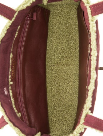 Chanel Shearling Shoulder Bag