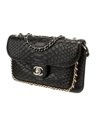 Chanel Small Python CC Unchained Flap Bag