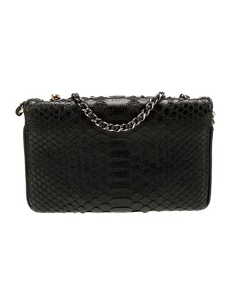 Chanel Small Python CC Unchained Flap Bag