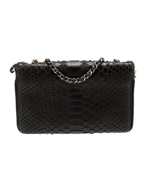Chanel Small Python CC Unchained Flap Bag