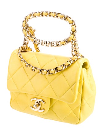 Chanel Top Handle Mini Square Flap Bag