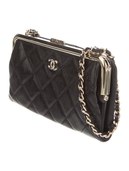 Chanel Quilted Clutch on Chain