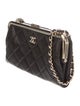 Chanel Quilted Clutch on Chain