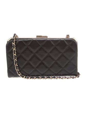 Chanel Quilted Clutch on Chain