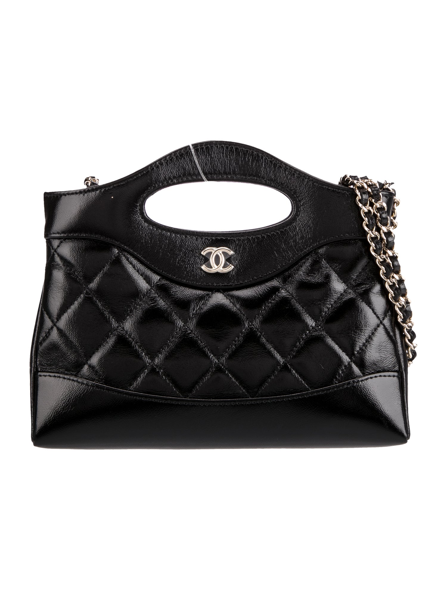 【ナノnanoサイズ♢黒】CHANEL31*ミニショッピングバッグ Chanel 2024 Nano 31 Shopping Bag w/Tags - Black Mini Bags