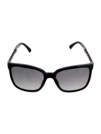 Chanel Interlocking CC Logo Square Sunglasses