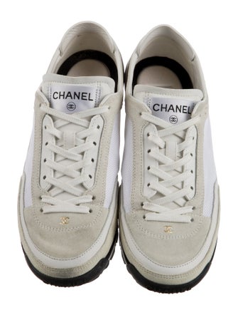 Chanel 2023 Interlocking CC Logo Sneakers