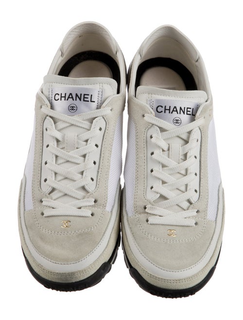 Chanel 2023 Interlocking CC Logo Sneakers